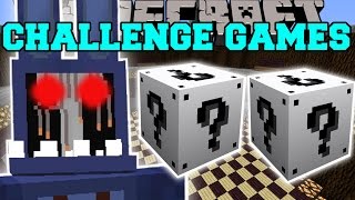 Minecraft: OLD BONNIE CHALLENGE GAMES - Lucky Block Mod - Modded Mini-Game