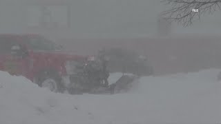 Local sheriff's offices warn public against driving during winter weather