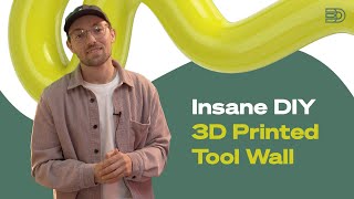 Insane DIY 3D Printed Tool Wall | Enable 3D