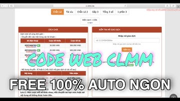 (SHARE) Code Website Chẵn Lẻ Momo - Auto Bank 5s Uy Tín 100% Code Ngon l ianhvpz