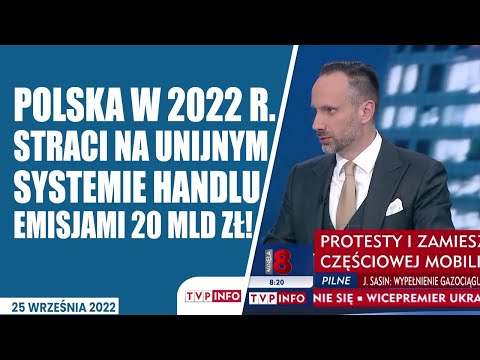 Polska w 2022 r. straci na unijnym systemie handlu emisjami 20 mld zł!