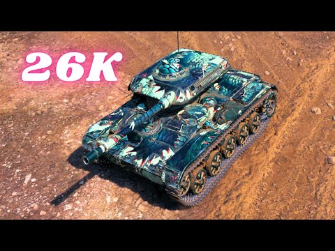 Видео: 26K Spot Damage with ELC EVEN 90 - 13K & ELC EVEN 90 -13K World of Tanks Replays