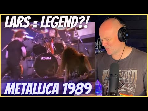 Drum Teacher Reacts METALLICA Covers BUDGIE Breadfan Live 1989 Total Mayhem