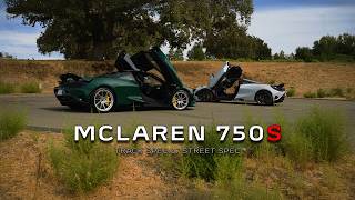 Ultimate McLaren 750S | Track Spec vs. Street Spec 🏁 Volvo Mclaren Palo Alto
