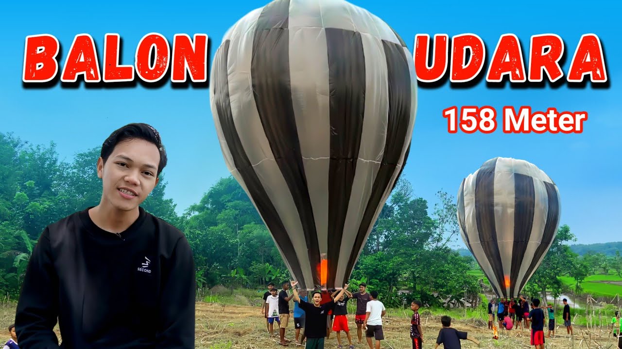 BALON PONOROGO TERBESAR YANG PERNAH SAYA BIKIN !!! Habis 158 Meter Plastik