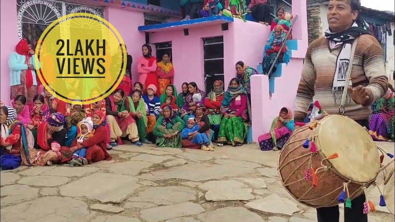 Garhwali Dhol Damo 2023  Kalinka Mandan Pooja  garhwalijagar  bhagubhai  dholdamo