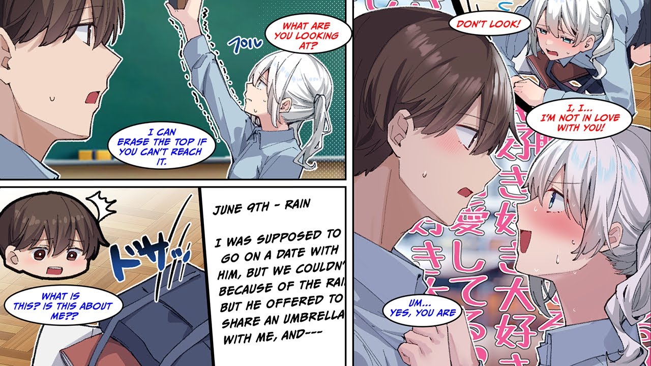 [Manga Dub] The girl who sits next to me hates me, but...