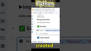 Python Lists and Tuples Explained Simply | Python Lecture 10 | Python Programming Course 2026 I