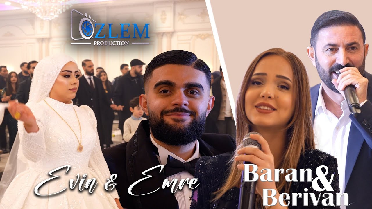 Evin & Emre / BARAN & BERIVAN / Berfin Reception Paris /ÖzlemProduction®