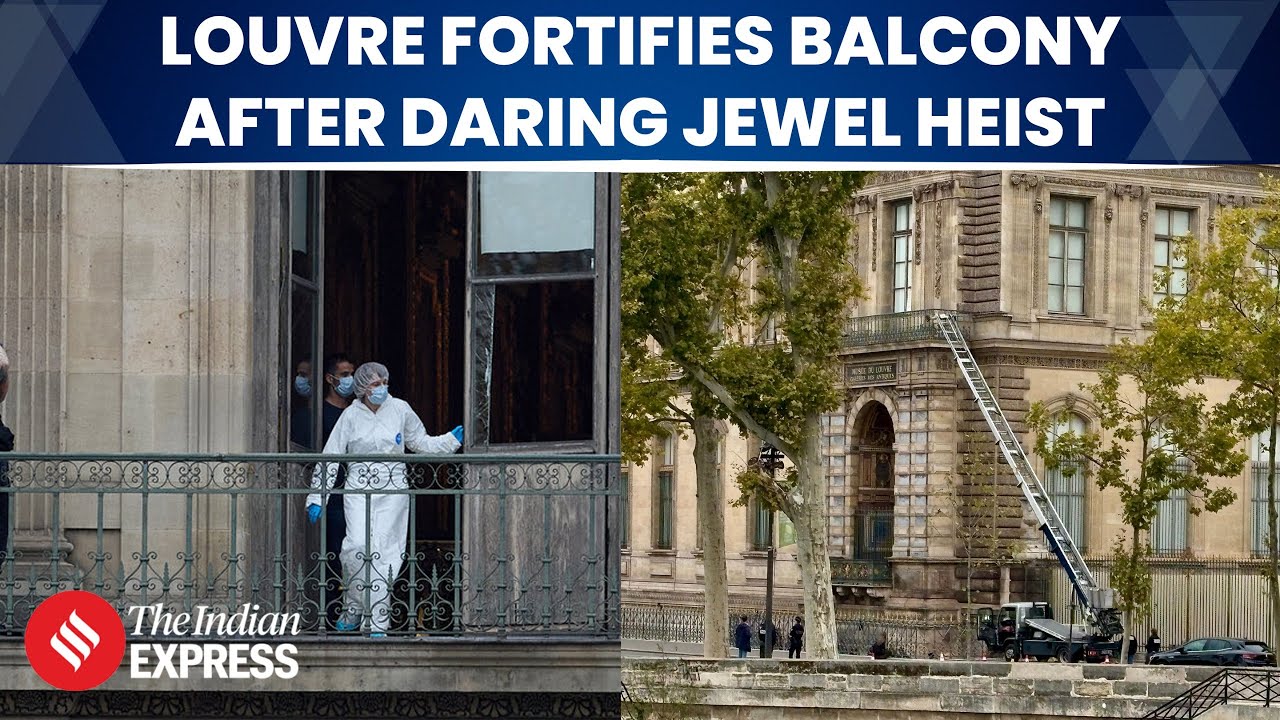 Louvre Adds New Defences After Balcony Break-In Shocks Paris