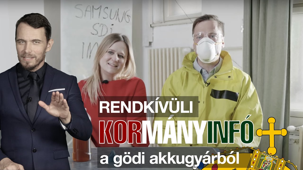 Rendkívüli kormányinfó a gödi Samsung SDI Magyarországból