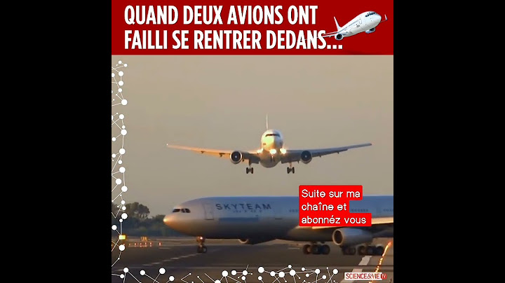 ACCIDENT D'AVION 😱😱