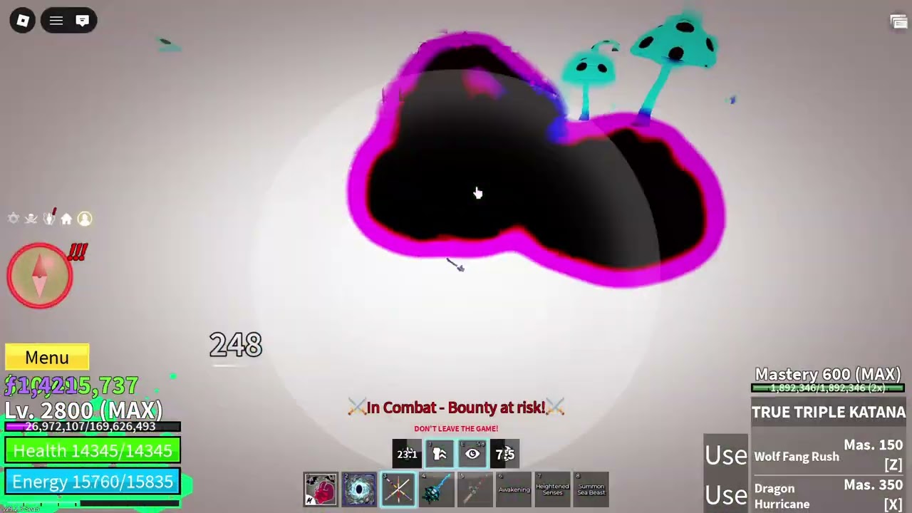 bloxfruits pvp and i won 5v1