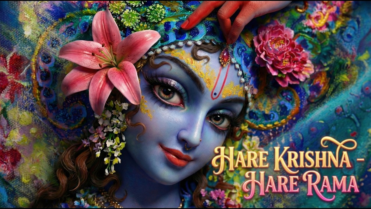 Hare Krishna Hare Rama Mantra – Cinematic Bhajan | Maha Mantra | Deep Bhakti Experience