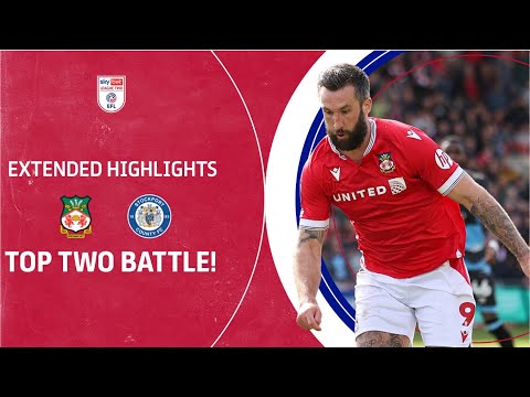 Wrexham Stockport Goals And Highlights