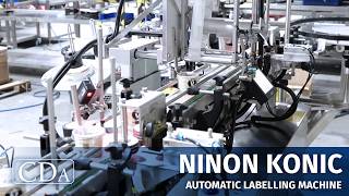 Ninon Konic – Automatic Labelling Machine for Conical Products – CDA