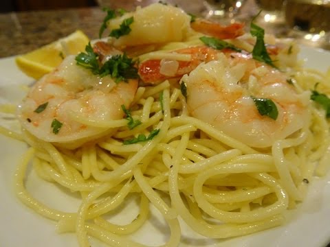 Garlic Shrimp Pasta