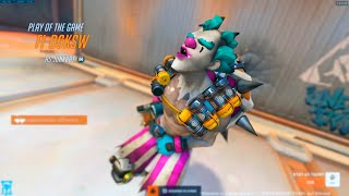 WHAT 3514+ HOURS OF JUNKRAT LOOKS LIKE - AQUAMARINE! POTG! [ OVERWATCH 2 TOP 500 SEASON 10 ]