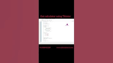 Build a GUI Calculator in Python Tkinter in 60 Seconds!#shorts