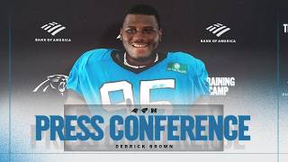 Derrick Brown reflects on training camp | Carolina Panthers