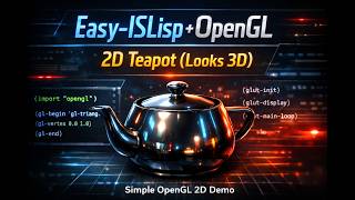 Easy-ISLisp OpenGL Library in 1 Minute