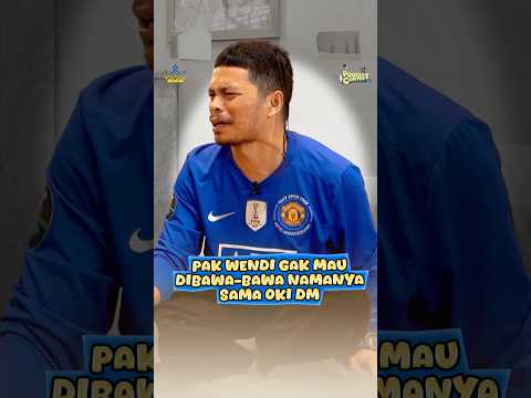 Pak Wendi gak mau dibawa bawa namanya sama Oki Dm