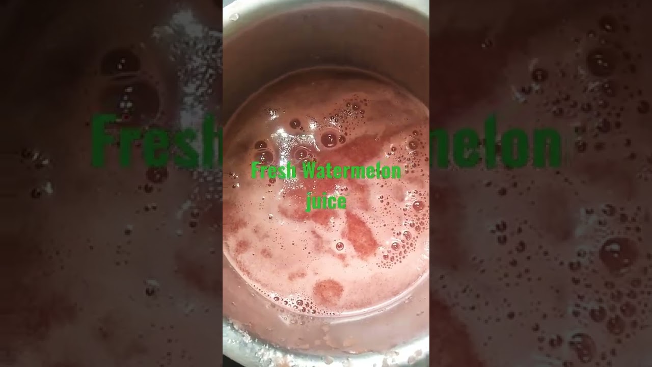 Chilled Watermelon juice to beat the summer heat |#shorts | #shortsfeeds #shortsfeed | Indian Mom