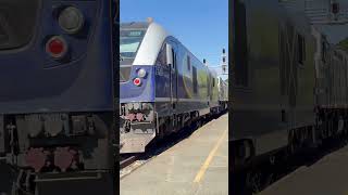 Caltrain 920 Trails First on a Capitol Corridor Double Header!! #caltrain