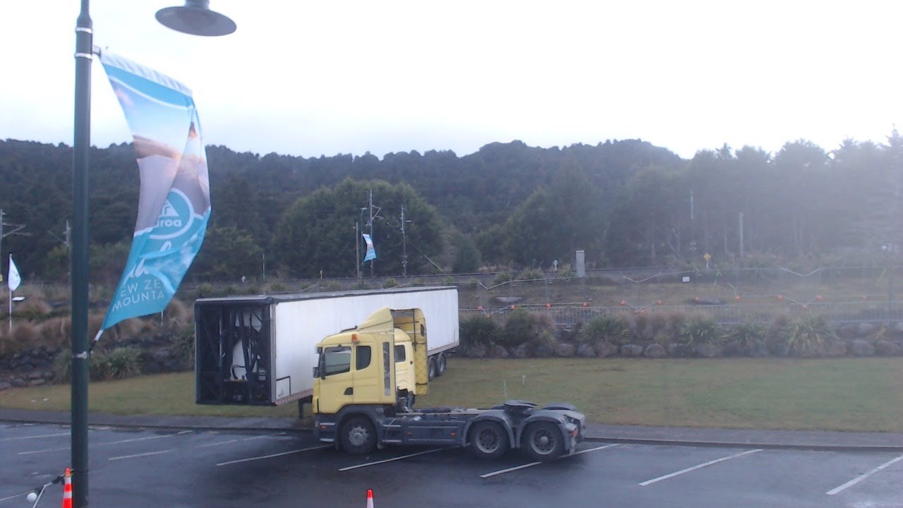 Ohakune Mardi Gras 2021 stage set up YouTube