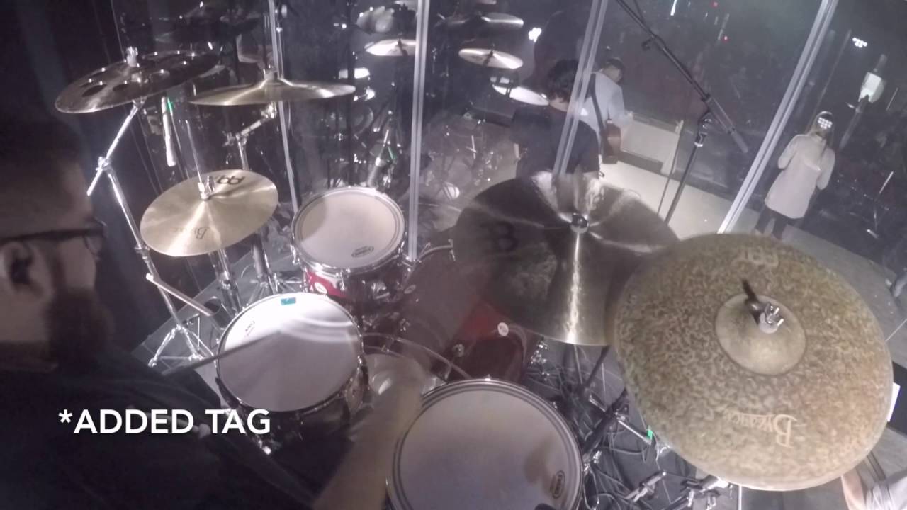 "Here as in Heaven"- Elevation Worship into "With Us"- Hillsong United Drums