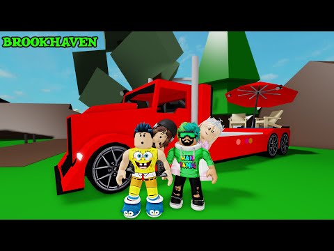 KARAVANDAN TIR YAPTIK GİZEMLİ YOLCULUĞA ÇIKIYORUZ ! ROBLOX BROOKHAVEN RP