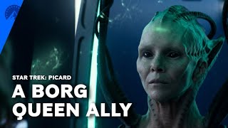 Star Trek: Picard | Seven Persuades The Borg Queen (S2, E2) | Paramount+