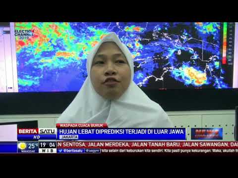 BMKG: Jakarta Diguyur Hujan Lebat Selama Sepekan