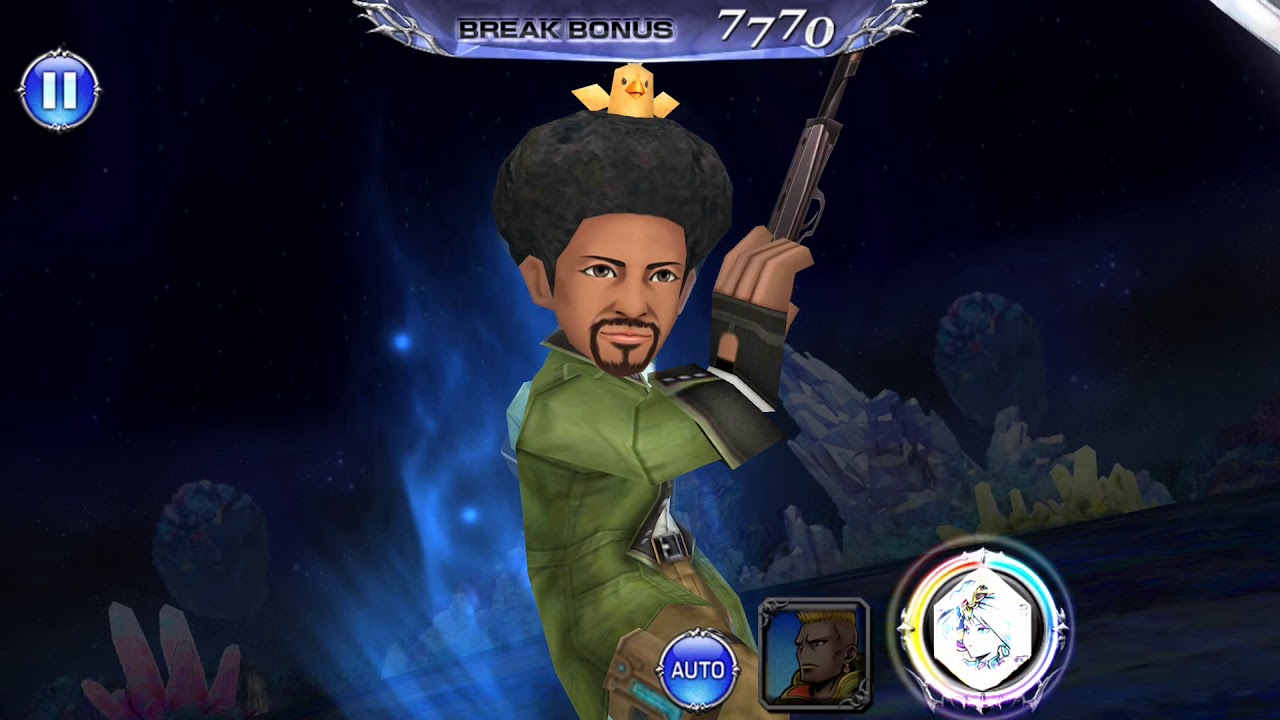 DFFOO GL Alexander CHAOS delay shenanigans (Vayne, Sazh, Leo, 999999k)