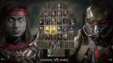 Mortal Kombat 11 - liu kang vs kabal - hard