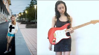 Bruno mars "treasure" - simple rock lead guitar instrumental