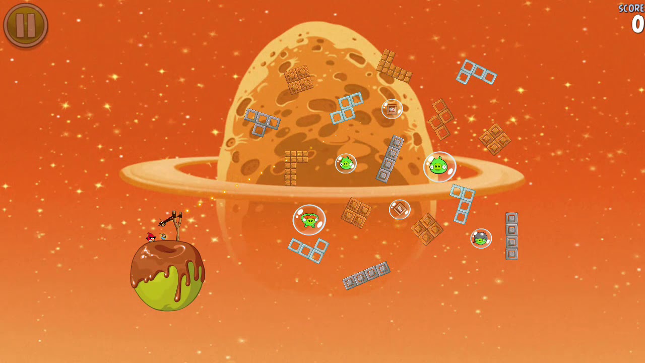 Angry Birds Space HD All Golden Eggsteroids levels