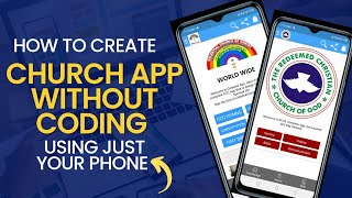 Create a Church App without Coding in 2023// AppCreator24 Tutorial screenshot 3