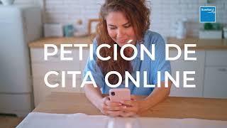 Petición de cita online en Mi Sanitas