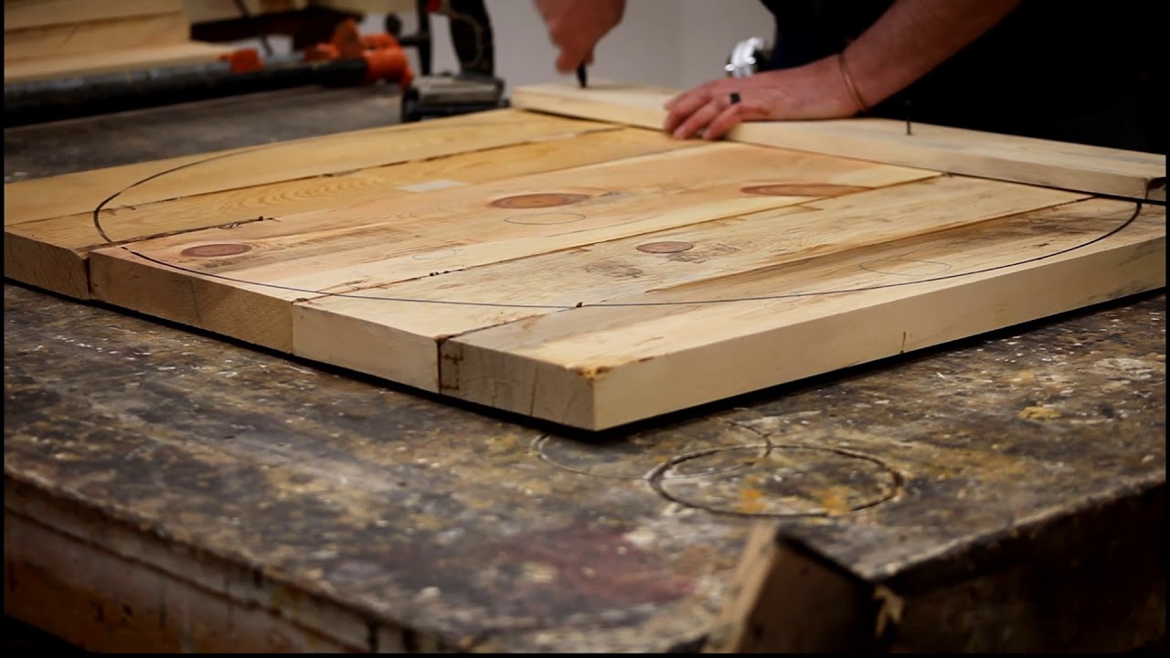DIY Log worx Custom Log wood table woodworking shop handmade woodworker time lapse