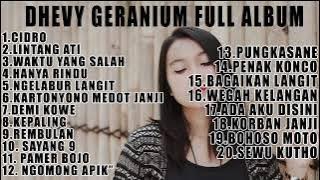 DHEVY GERANIUM - LAGU AMBYAR FULL ALBUM - SKA REGGAE