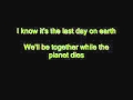 Marilyn Manson - Last Day on Earth acoustic guitar instrumental lyrics