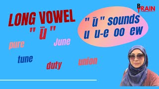 How to Read Long Vowel U Words | What are Long U Words | When to Use Long Vowel U Sound