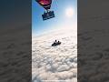 Trampoline jump from sky 🤯😱.# #viral #shorts