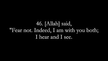 020 Taha 37-55 ahmad Al Ubaid أحمد العبيد   سورة طه