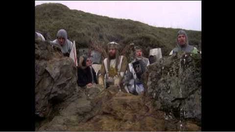 MONTY PYTHON AND THE HOLY GRAIL - I Soiled My Armour Clip