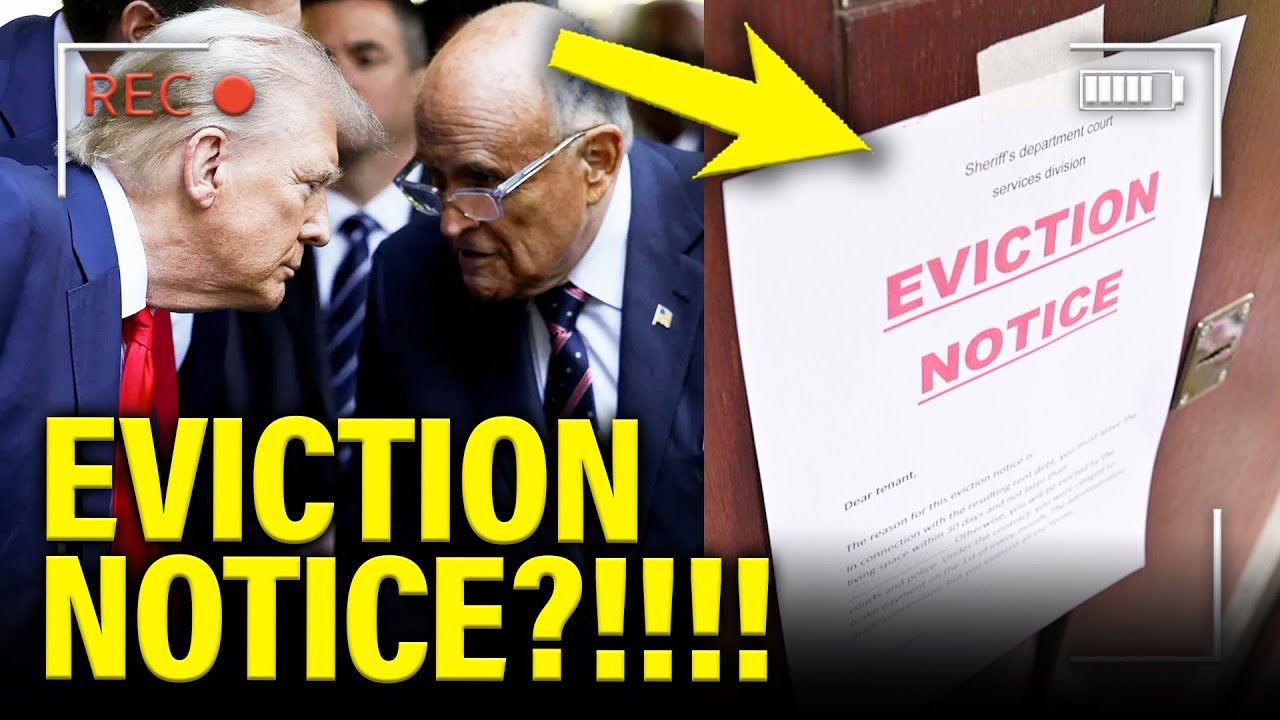 BROKE Trump Lawyer FACES EVICTION for not PAYING UP