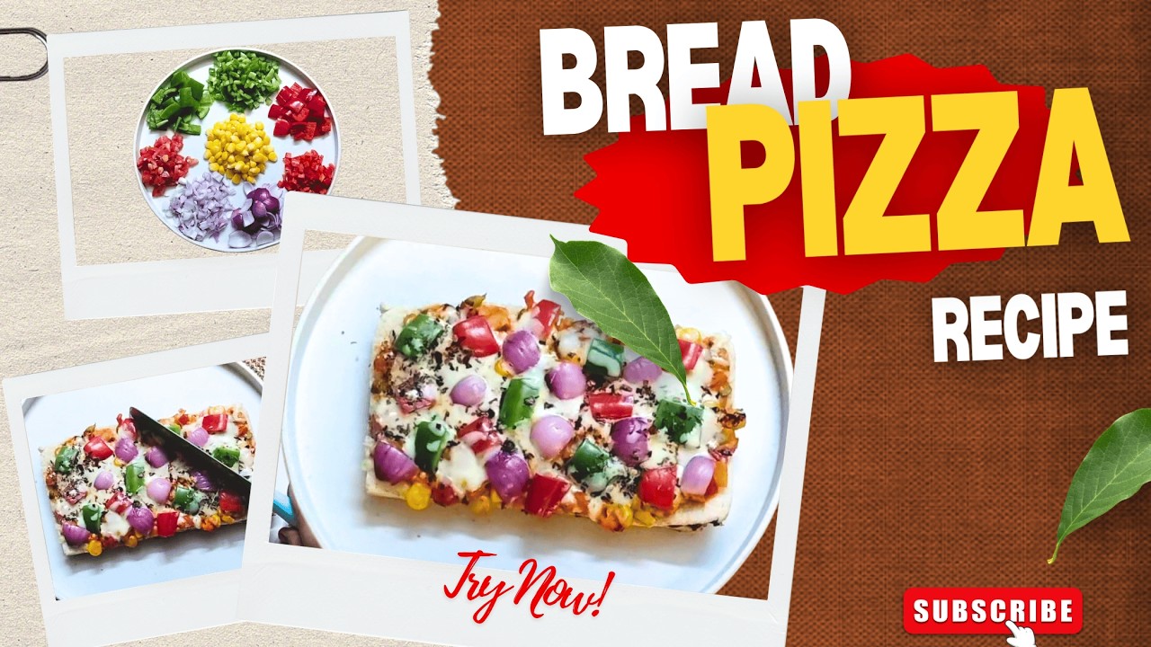 Secrets to Making the PERFECT Bread Pizza at Home | બ્રેડ પિઝા - Bread Pizza - Gujarati Recipe