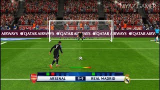 ARSENAL vs RAEL MADRID | Penalty Shootout | PES 2017 Gameplay
