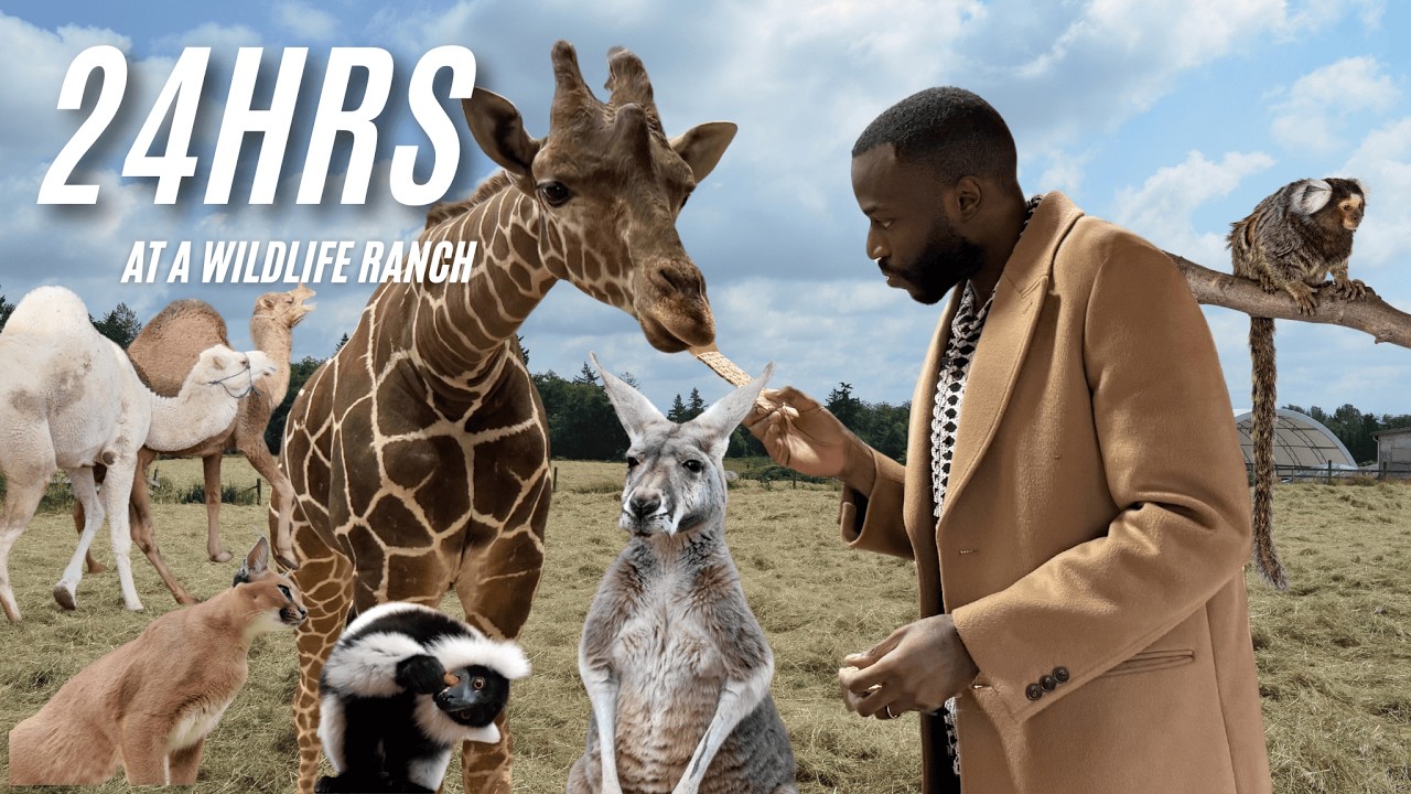 INSIDE a Texas Wildlife Ranch | Giraffes, Lemurs, Sloths & More